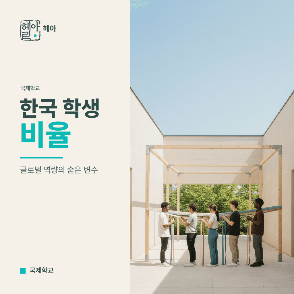 국제학교의 한국 학생 비율, 진정한 글로벌 역량의 덫